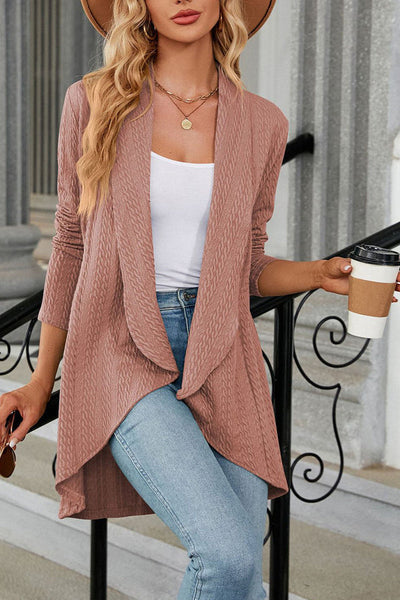 Millie- Stylish Knitted Lapel Cardigan: A Versatile Solution for Any Style