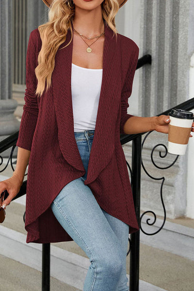 Millie- Stylish Knitted Lapel Cardigan: A Versatile Solution for Any Style