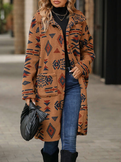 Ronja - Classic Pattern Coat for Stylish Looks